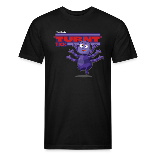 "Turnt" Tick Character Comfort Adult Tee - black