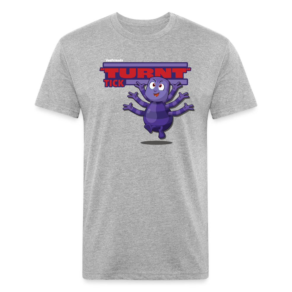 "Turnt" Tick Character Comfort Adult Tee - heather gray