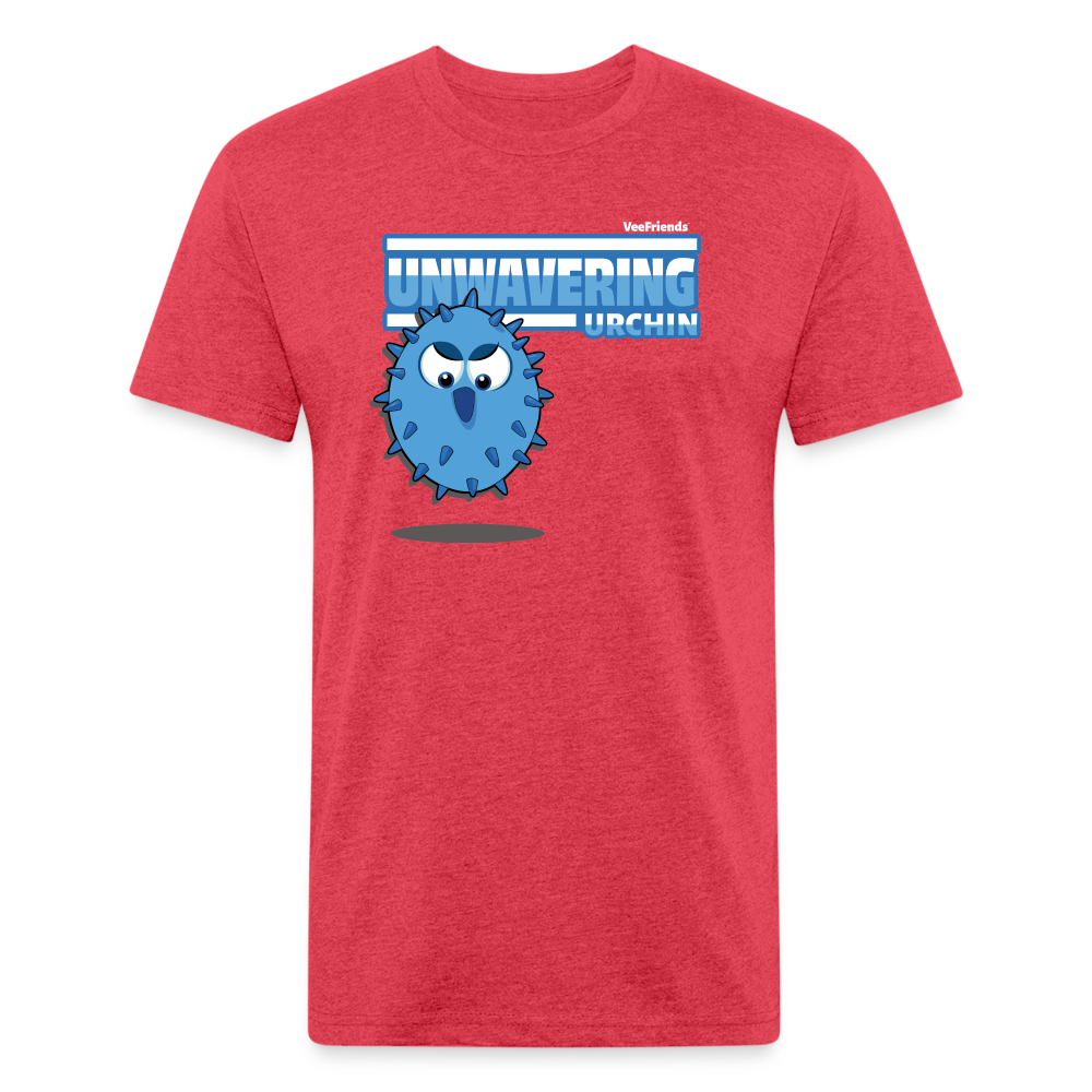 Unwavering Urchin Character Comfort Adult Tee - heather red