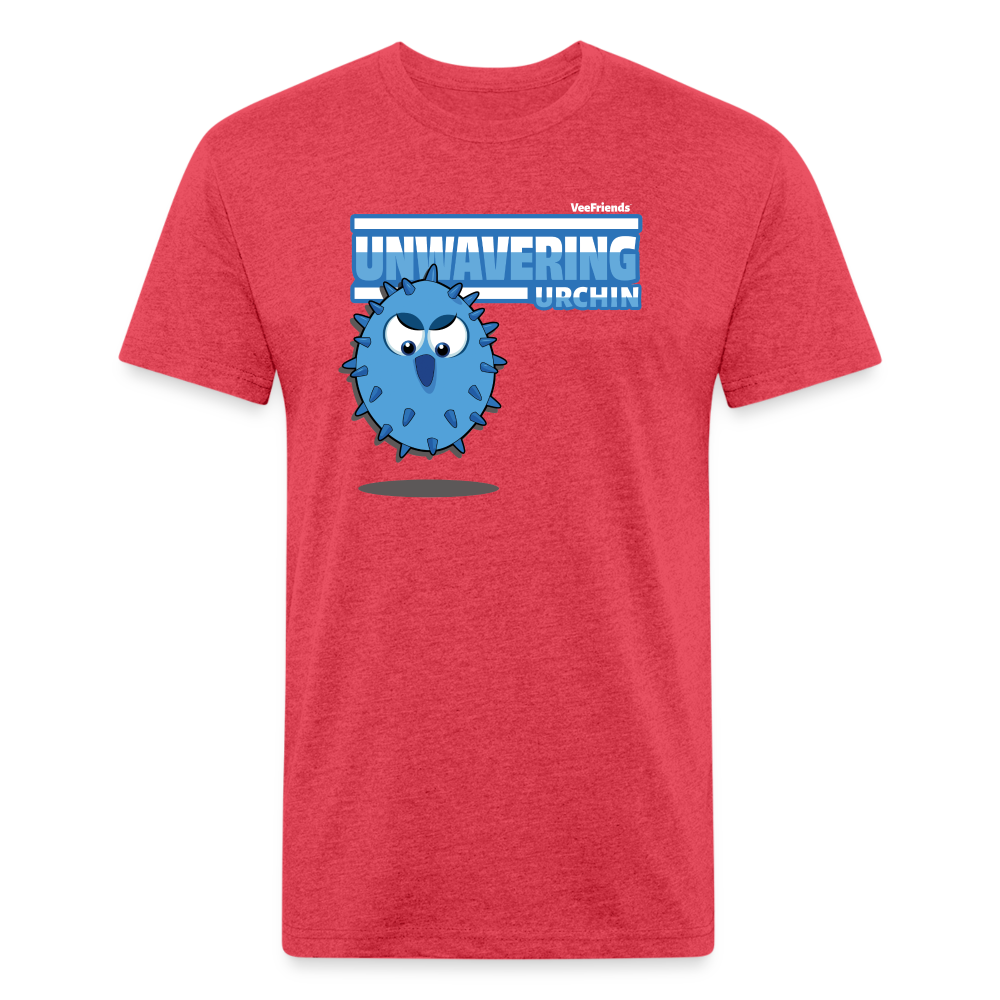 
            
                Load image into Gallery viewer, Unwavering Urchin Character Comfort Adult Tee - heather red
            
        