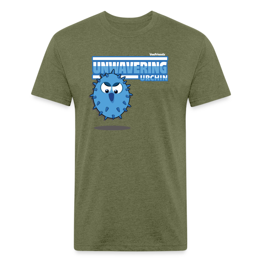 Unwavering Urchin Character Comfort Adult Tee - heather military green