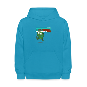 
            
                Load image into Gallery viewer, Tranquil Toad Character Comfort Kids Hoodie - turquoise
            
        