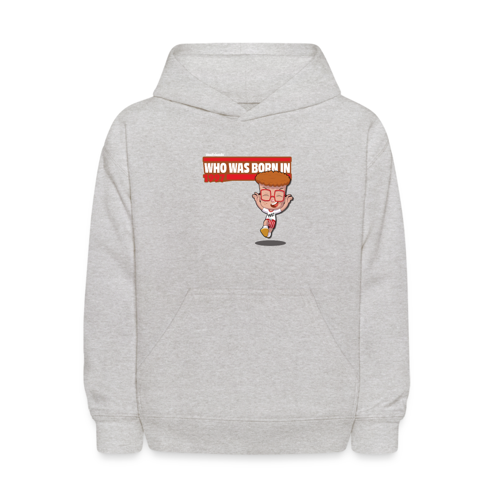 Who Was Born In 1997 Character Comfort Kids Hoodie - heather gray