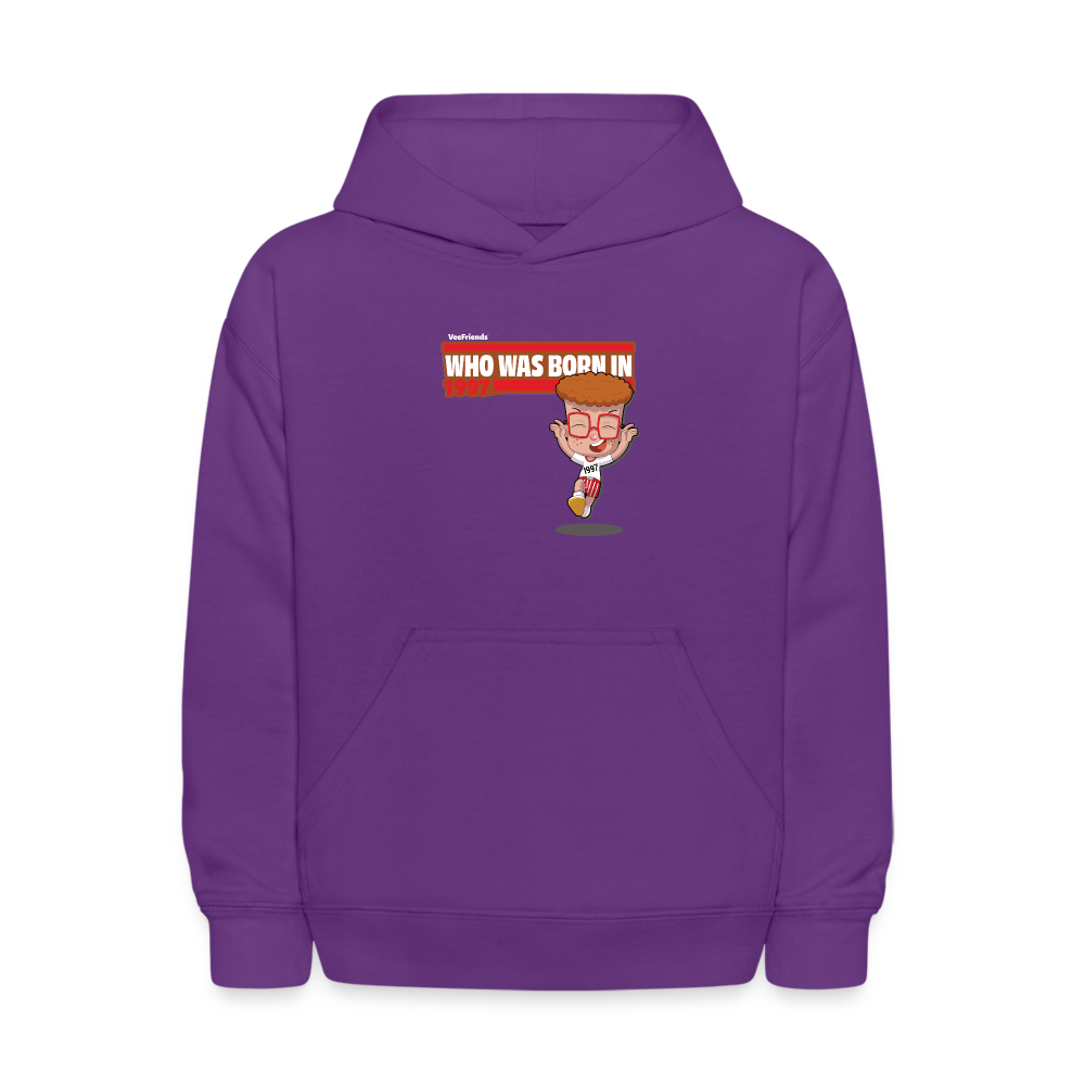 Who Was Born In 1997 Character Comfort Kids Hoodie - purple