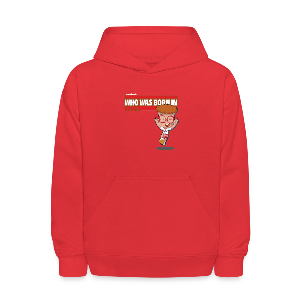 Who Was Born In 1997 Character Comfort Kids Hoodie - red