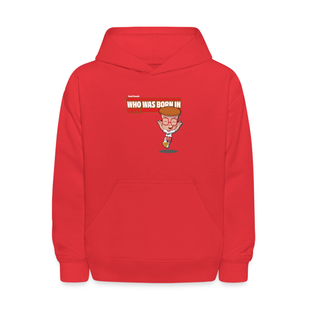 
            
                Load image into Gallery viewer, Who Was Born In 1997 Character Comfort Kids Hoodie - red
            
        