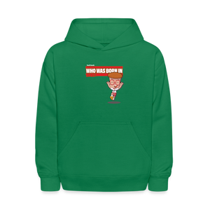 Who Was Born In 1997 Character Comfort Kids Hoodie - kelly green