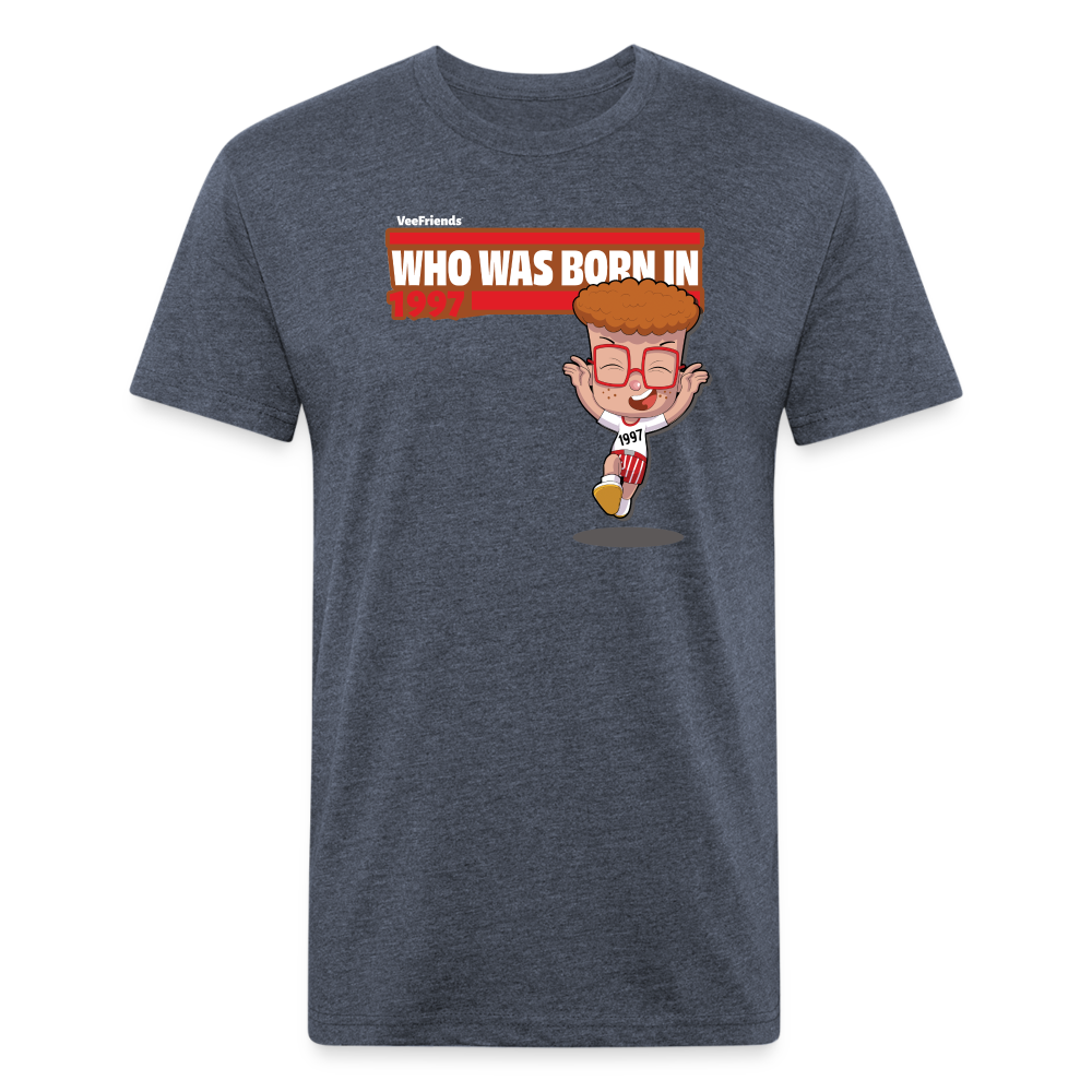 Who Was Born In 1997 Character Comfort Adult Tee - heather navy