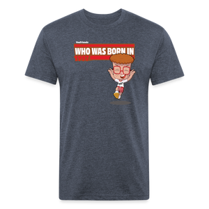 Who Was Born In 1997 Character Comfort Adult Tee - heather navy