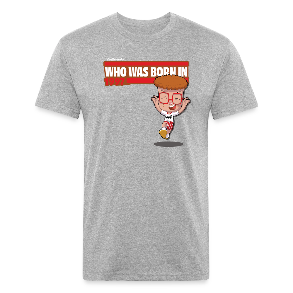 Who Was Born In 1997 Character Comfort Adult Tee - heather gray