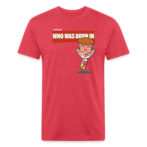Who Was Born In 1997 Character Comfort Adult Tee - heather red