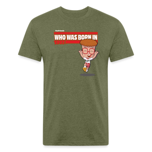 Who Was Born In 1997 Character Comfort Adult Tee - heather military green