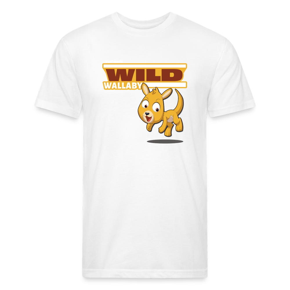 Wild Wallaby Character Comfort Adult Tee - white