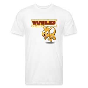 Wild Wallaby Character Comfort Adult Tee - white