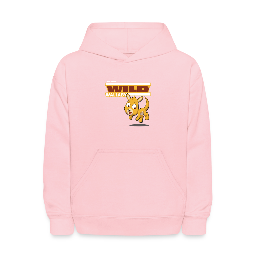 
            
                Load image into Gallery viewer, Wild Wallaby Character Comfort Kids Hoodie - pink
            
        