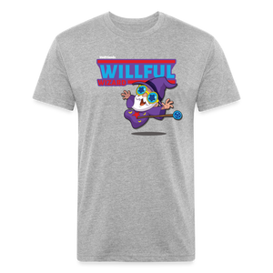 
            
                Load image into Gallery viewer, Willful Wizard Character Comfort Adult Tee - heather gray
            
        
