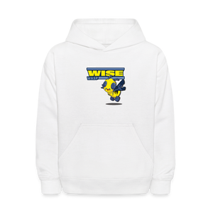 
            
                Load image into Gallery viewer, Wise Wasp Character Comfort Kids Hoodie - white
            
        