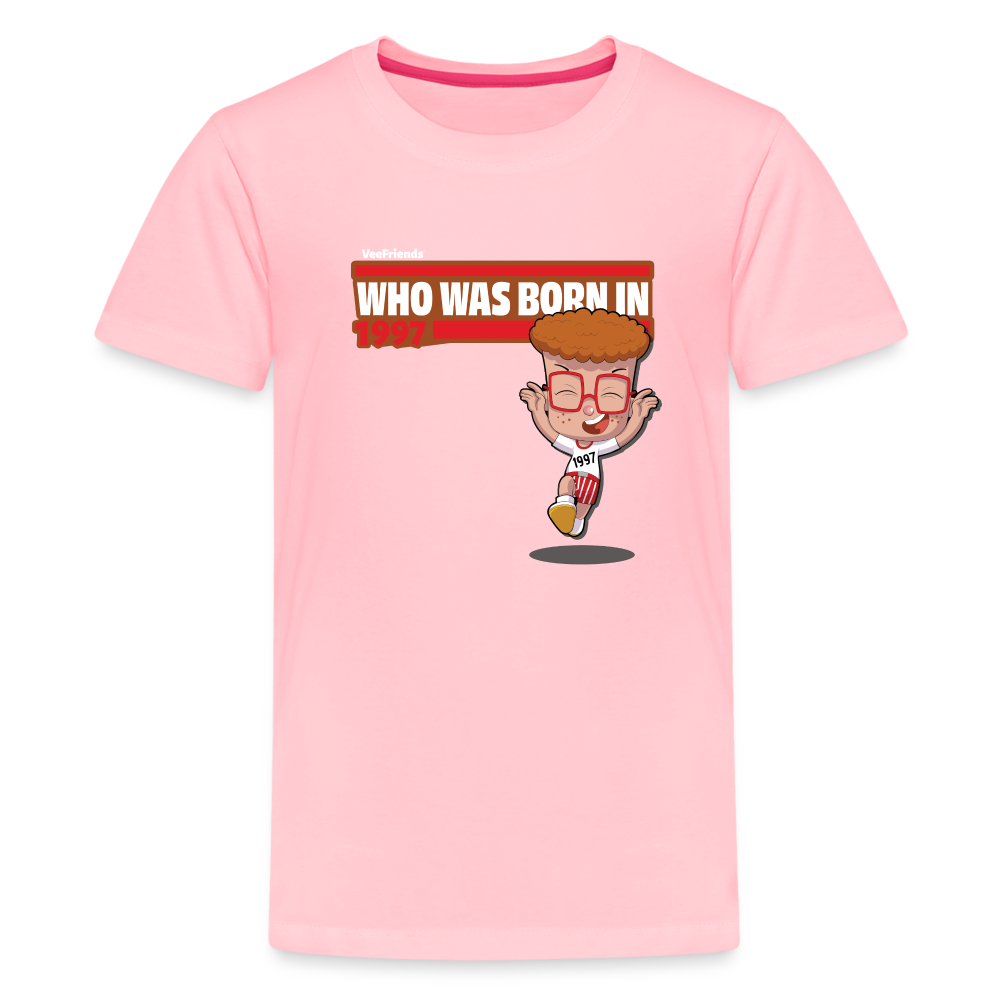 Who Was Born In 1997 Character Comfort Kids Tee - pink