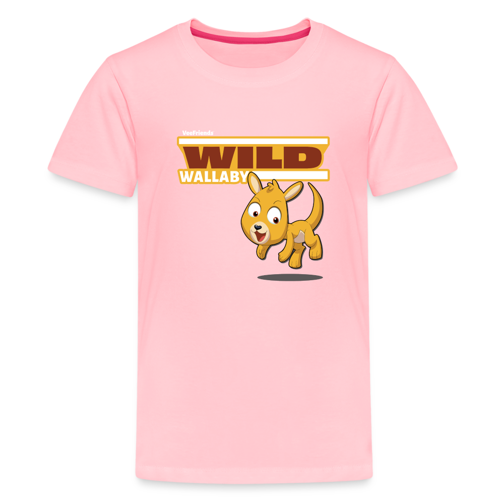 
            
                Load image into Gallery viewer, Wild Wallaby Character Comfort Kids Tee - pink
            
        