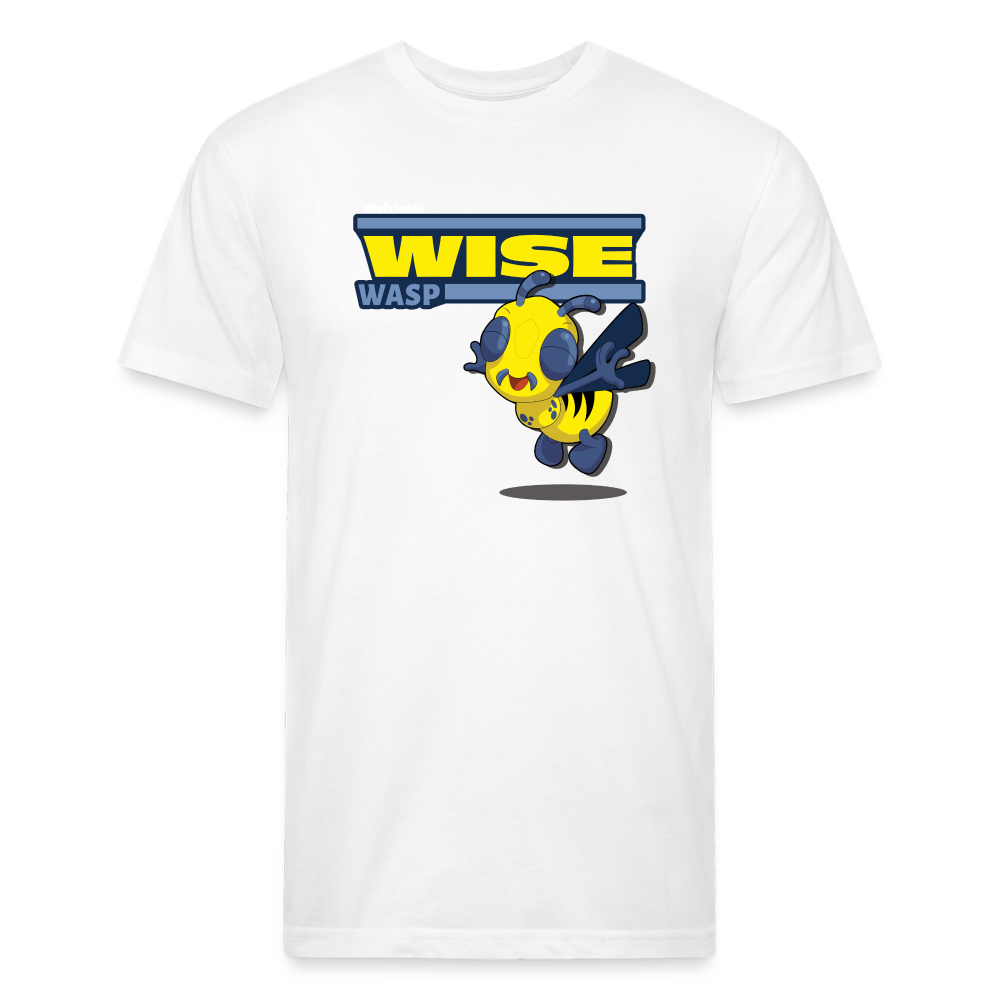 Wise Wasp Character Comfort Adult Tee - white