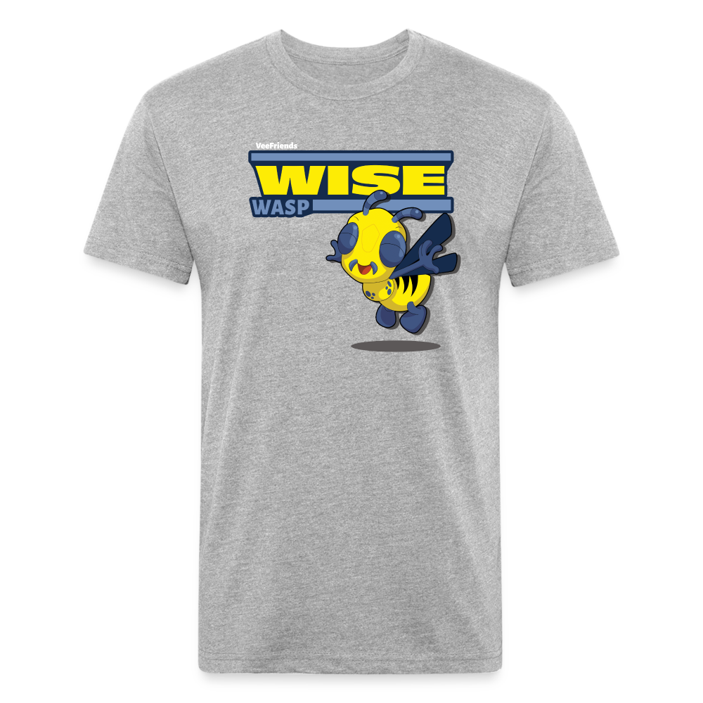 Wise Wasp Character Comfort Adult Tee - heather gray