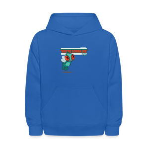
            
                Load image into Gallery viewer, &amp;quot;You’re Gonna Die&amp;quot; Fly Character Comfort Kids Hoodie - royal blue
            
        