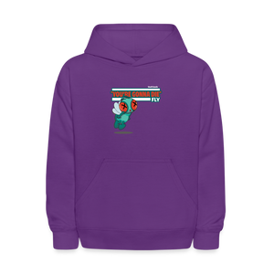 
            
                Load image into Gallery viewer, &amp;quot;You’re Gonna Die&amp;quot; Fly Character Comfort Kids Hoodie - purple
            
        