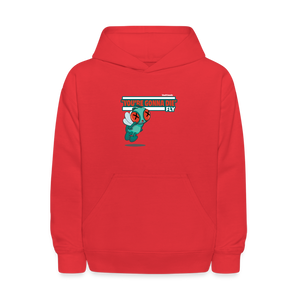
            
                Load image into Gallery viewer, &amp;quot;You’re Gonna Die&amp;quot; Fly Character Comfort Kids Hoodie - red
            
        