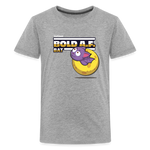 Bold A.F. Bat Character Comfort Kids Tee - heather gray