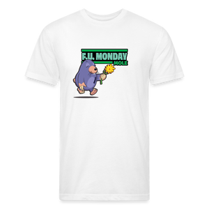 
            
                Load image into Gallery viewer, F.U. Monday Mole Character Comfort Adult Tee - white
            
        