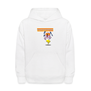 When You Live For Their Validation You Aren’t Living Character Comfort Kids Hoodie - white