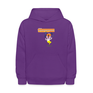 
            
                Load image into Gallery viewer, When You Live For Their Validation You Aren’t Living Character Comfort Kids Hoodie - purple
            
        