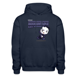 Accountable Ant Character Comfort Adult Hoodie - navy