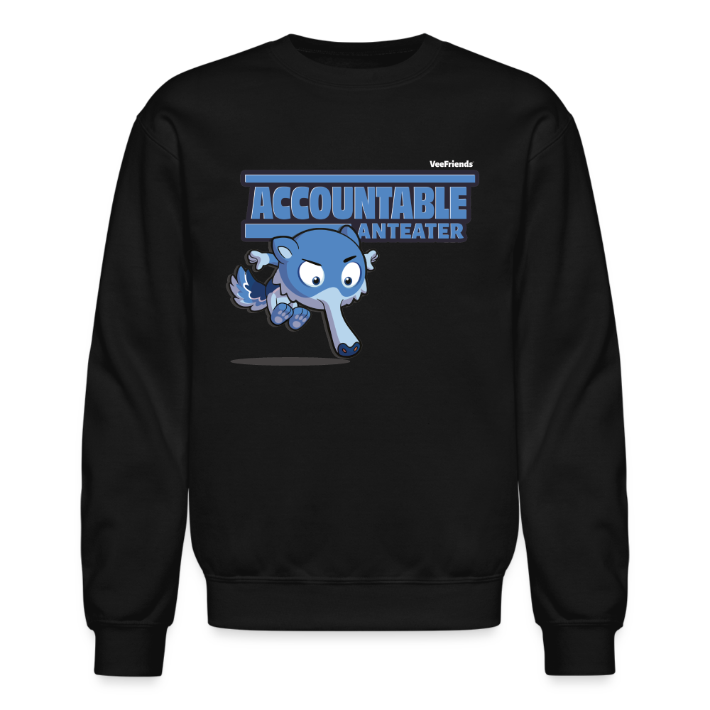 
            
                Load image into Gallery viewer, Accountable Anteater Character Comfort Adult Crewneck Sweatshirt - black
            
        