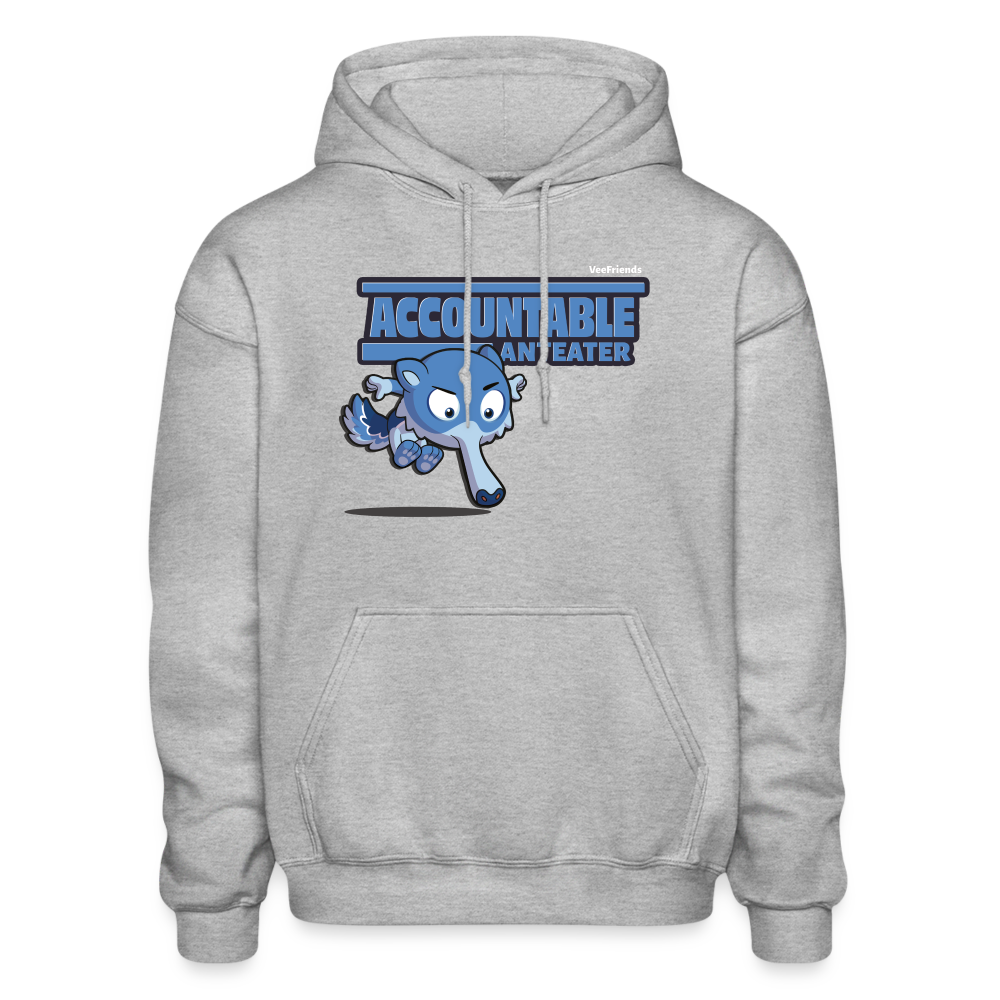 Accountable Anteater Character Comfort Adult Hoodie - heather gray