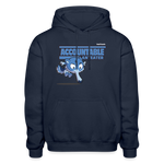 Accountable Anteater Character Comfort Adult Hoodie - navy