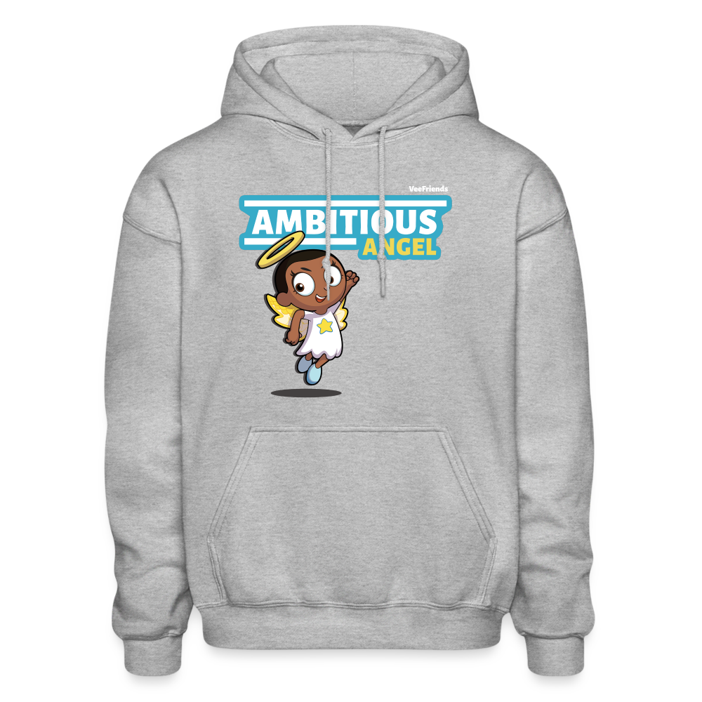 Ambitious Angel Character Comfort Adult Hoodie - heather gray