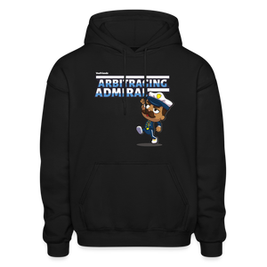 Arbitraging Admiral Character Comfort Adult Hoodie - black