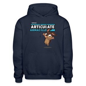 
            
                Load image into Gallery viewer, Articulate Armadillo Character Comfort Adult Hoodie - navy
            
        
