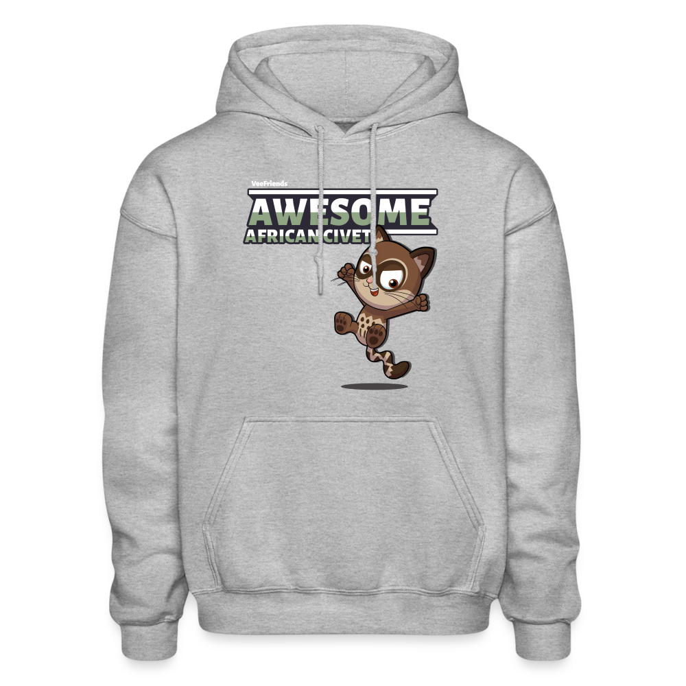 
            
                Load image into Gallery viewer, Awesome African Civet Character Comfort Adult Hoodie - heather gray
            
        