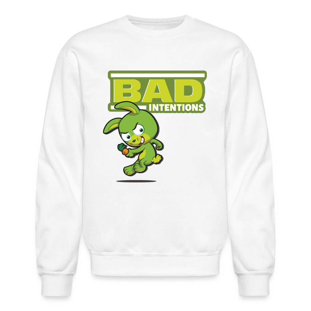 
            
                Load image into Gallery viewer, Bad Intentions Character Comfort Adult Crewneck Sweatshirt - white
            
        