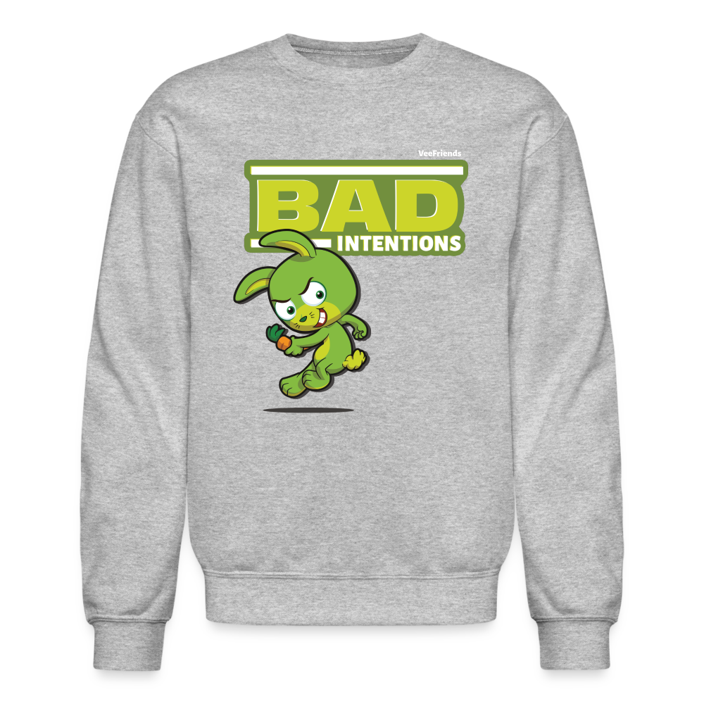 Bad Intentions Character Comfort Adult Crewneck Sweatshirt - heather gray