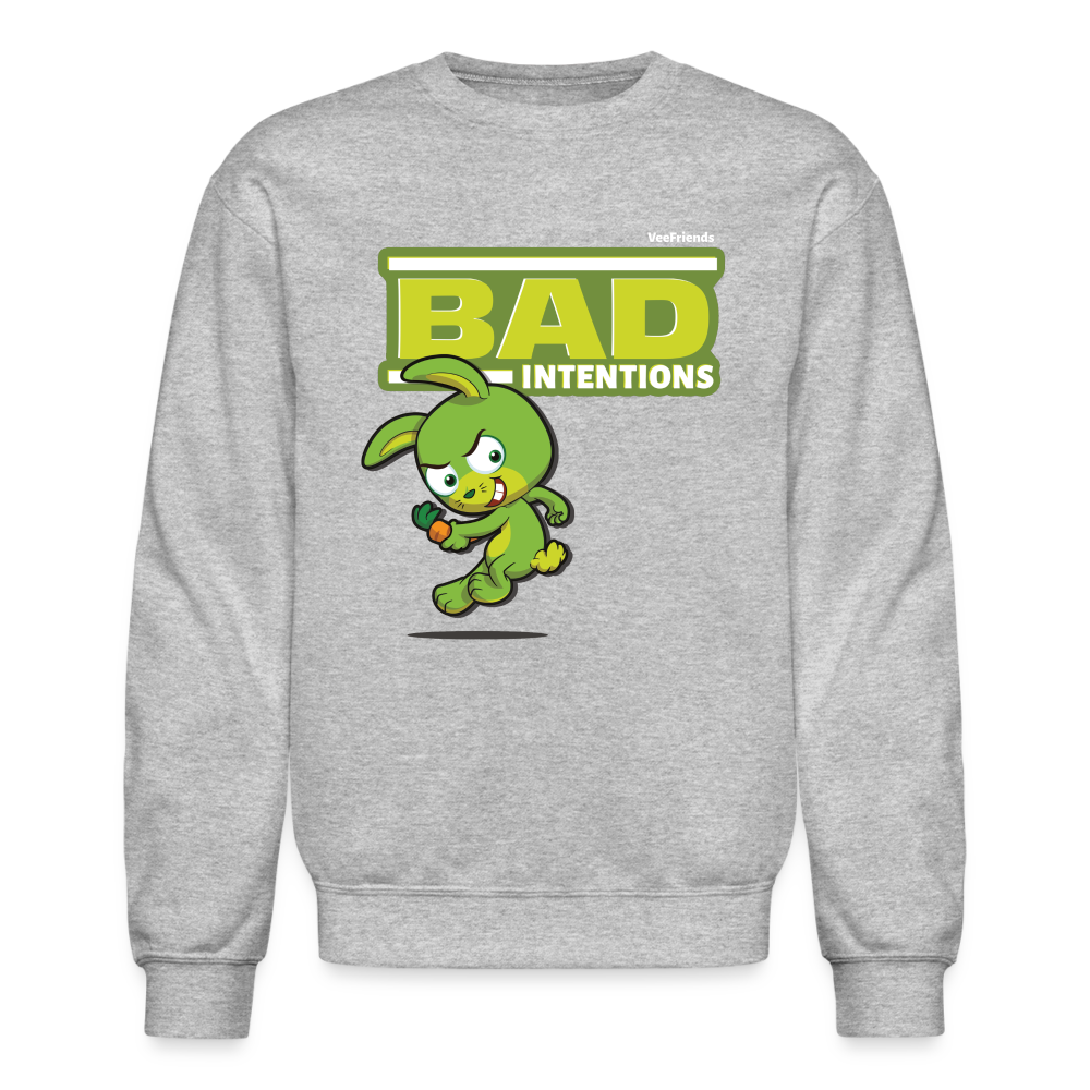 
            
                Load image into Gallery viewer, Bad Intentions Character Comfort Adult Crewneck Sweatshirt - heather gray
            
        