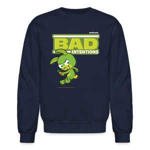 Bad Intentions Character Comfort Adult Crewneck Sweatshirt - navy