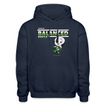 Balanced Beetle Character Comfort Adult Hoodie - navy