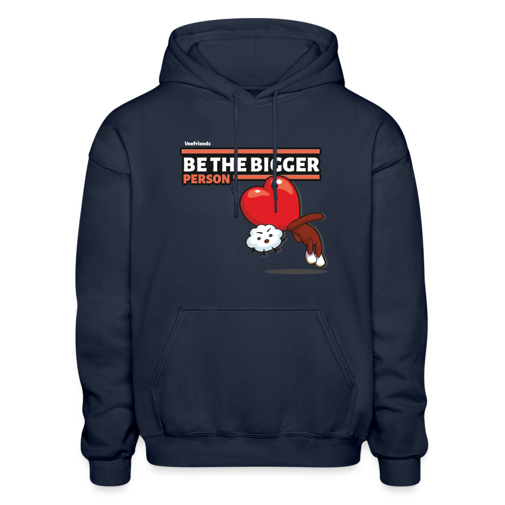 Be The Bigger Person Character Comfort Adult Hoodie - navy