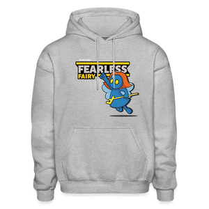 Fearless Fairy Character Comfort Adult Hoodie - heather gray
