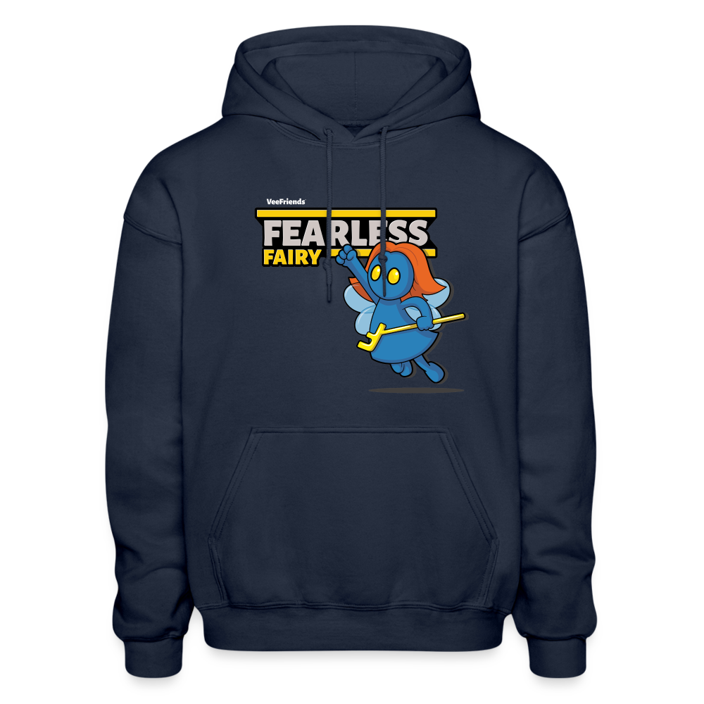 Fearless Fairy Character Comfort Adult Hoodie - navy