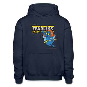 Fearless Fairy Character Comfort Adult Hoodie - navy