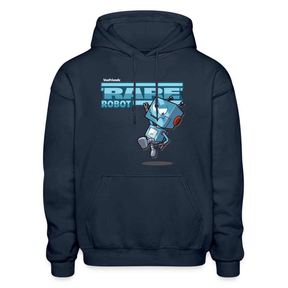 
            
                Load image into Gallery viewer, &amp;quot;Rare&amp;quot; Robot Character Comfort Adult Hoodie - navy
            
        